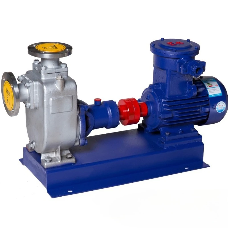 

ZXP stainless steel self-priming pump, acid and alkali self-priming pump, chemical self-priming centrifugal pump DN65