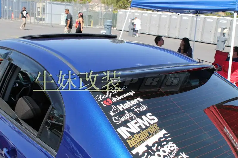 Car Styling 2006-2015 per Honda Civic Spoiler FD2 materiale PMMA di alta qualità tetto auto visiera parasole spoiler