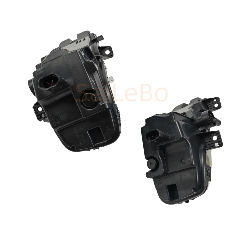 ملحقات عالية الجودة مصباح الضباب الأمامي للسيارة طبعة سوداء لسيارة لاند روفر رينج روفر إيفوك 2012 LR043664 LR043663 #5