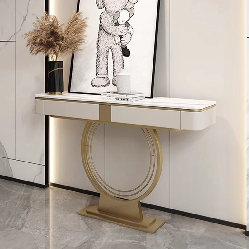 

Simple Style Console Tables Entryway Aesthetic Modern Luxury Console Table Design Storage Wohnzimmer Tisch Furniture Living Room