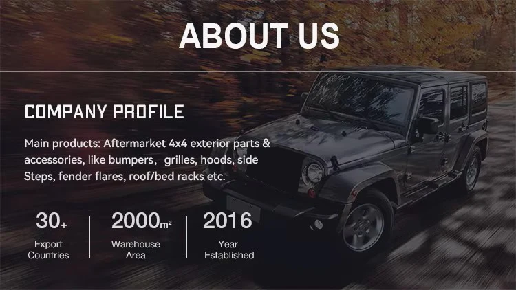 Fabriek directe verkoop 4X4 OFFROAD auto Aluminium Dikte 1.0mm Originele voorspatbord auto spatbord Set van 2 voor wrangler 2018 + JL