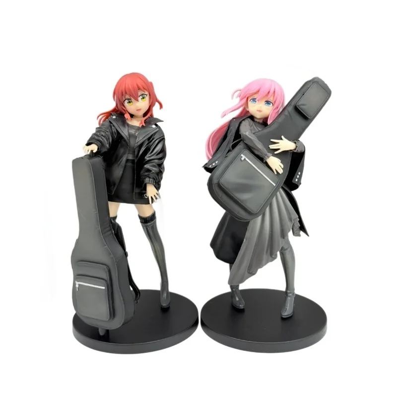 วัสดุพีวีซีขนาด 20 ซม. โบชชิ เดอะ ร็อค! ฟิกเกอร์สาวอนิเมะ 2 มิติ ท่ากีตาร์ ของตกแต่งห้องและโต๊ะทำงาน ของเล่นสุดฮิต ของขวัญ