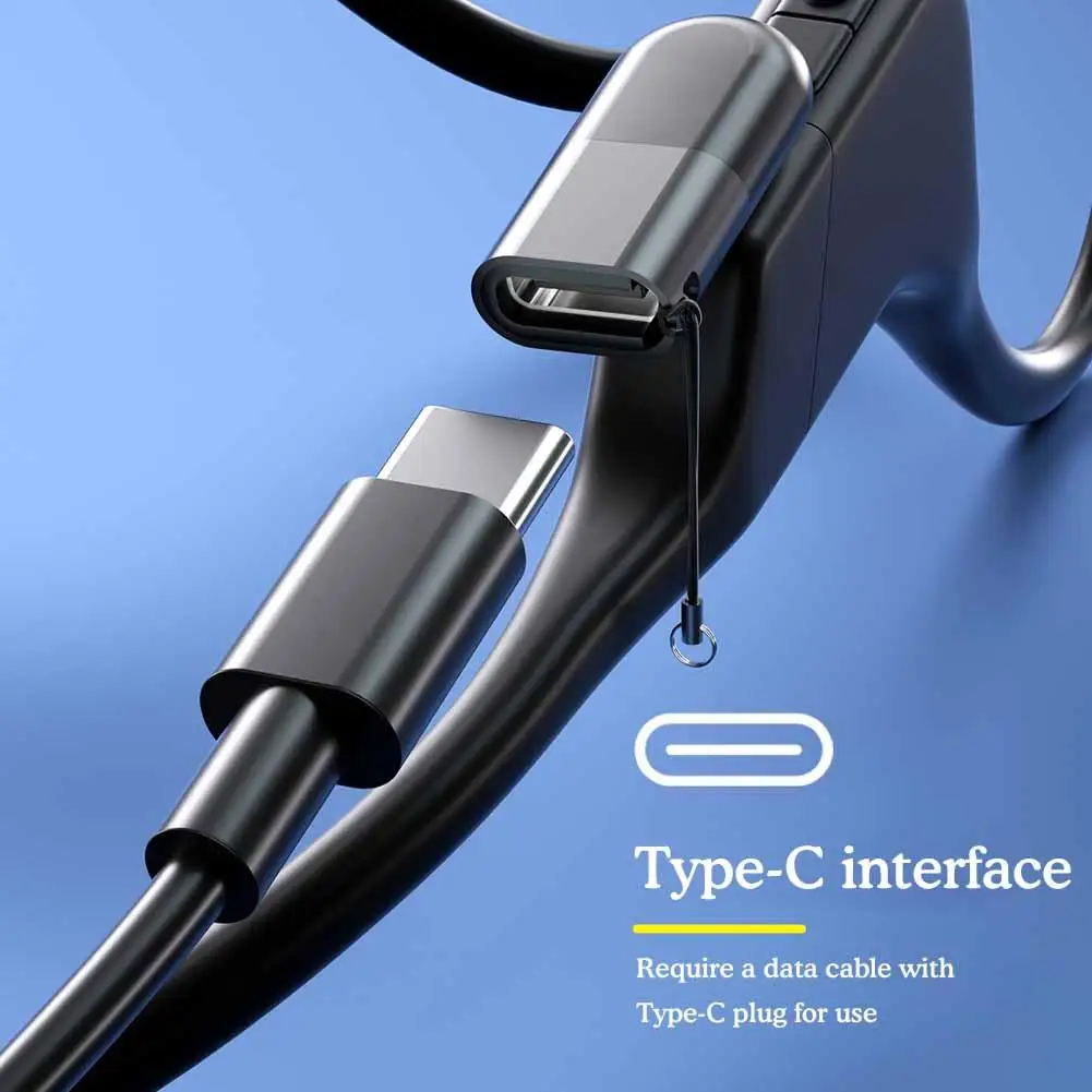 USB C carregador magnético para fones de ouvido condução óssea, adaptador de carregamento para AfterShokz AS800, AS803, OpenRun Pro, AS810, OpenComm ASC100