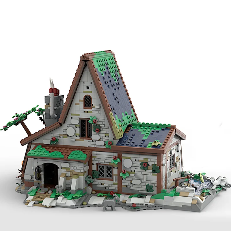 2632pcs MOC Witch House Castle Fantasy Eraed Model Building blocks toy Construction creative idea Christmas gifts Kids Birthday