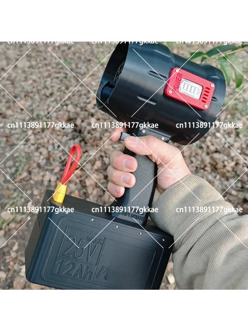 Handheld 90mm Metal Brushless Ducted Turbine Fan High-Speed Dryer for Car Wash Snow Removal Water Blowing Tool