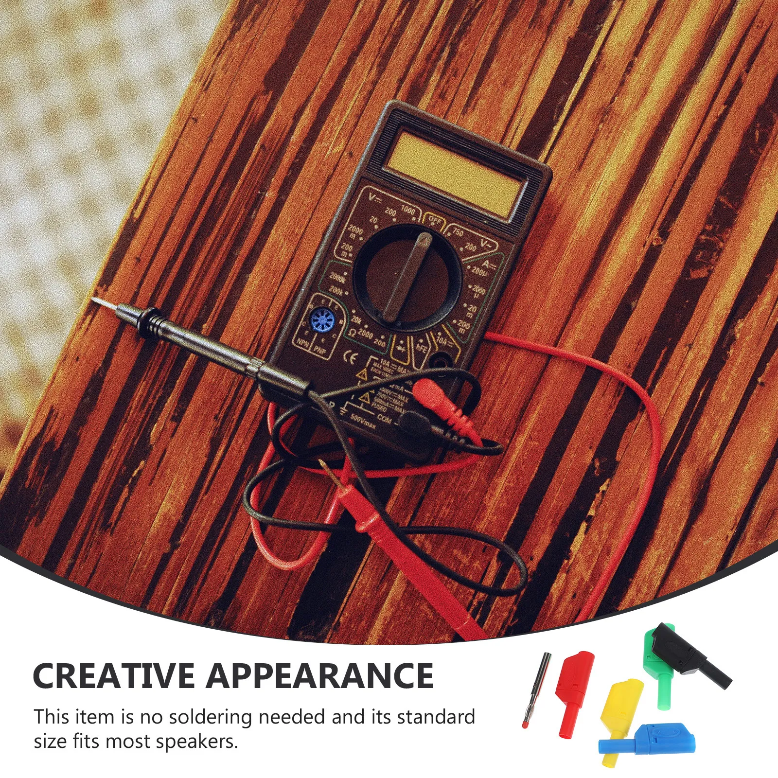 

10 шт. прочных аудиоразъемов типа «банан» для звуковых систем, объемного звучания, настенных панелей, цветные металлические штекеры с высокой проводимостью