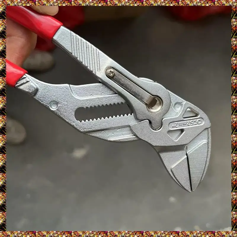 BTCL ปรับ Multi-Purpose CLAMP ประแจ Fast น้ําปั๊มคีมเปิดขนาดใหญ่ 52 มม.ประปาในครัวเรือนเครื่องมือ 7"