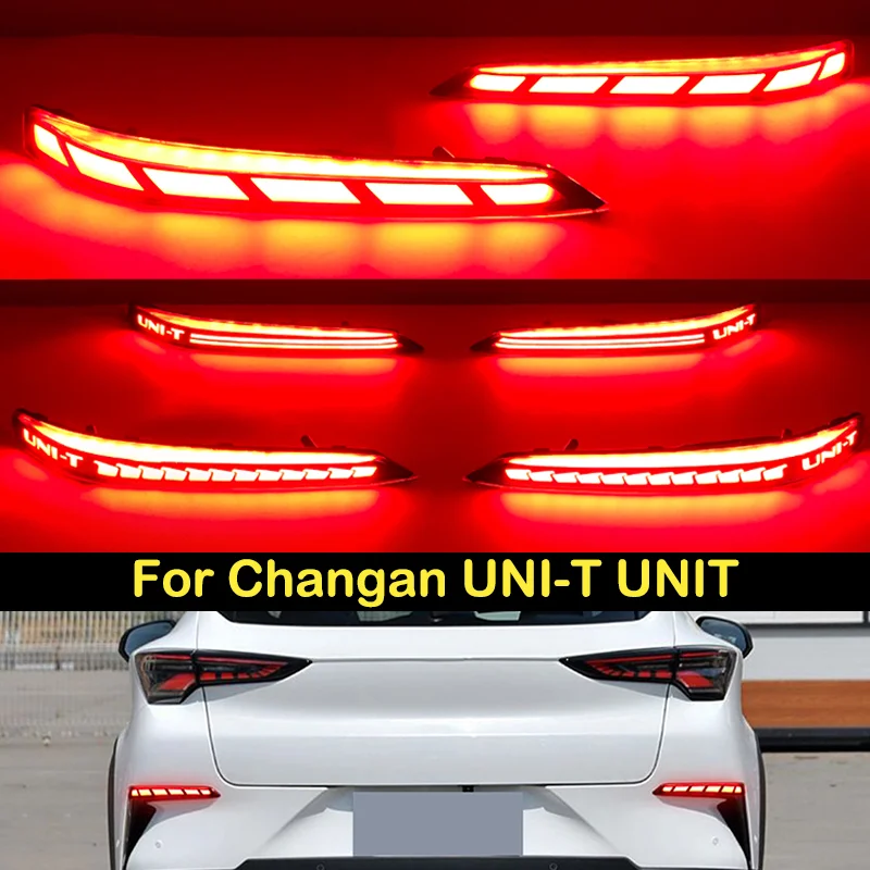 

DECHO LED Rear Foglight For Changan UNI-T UNIT rear bumper foglight foglamp fog lamp Brake lights