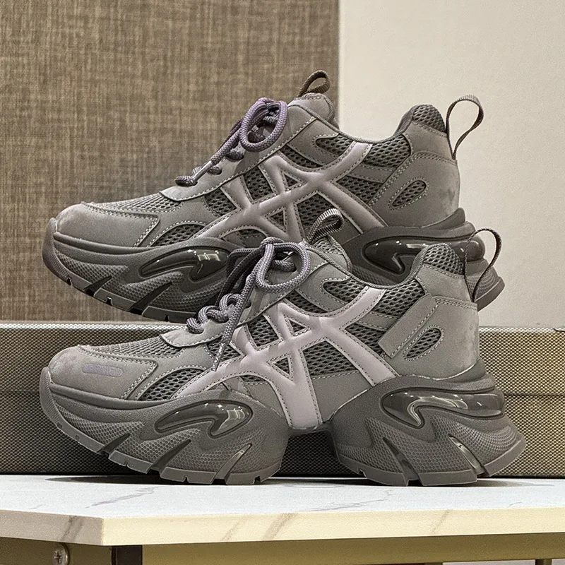 

2025 autumn winter new height increasing platform women's Sneakers casual versatile trend female sports shoes