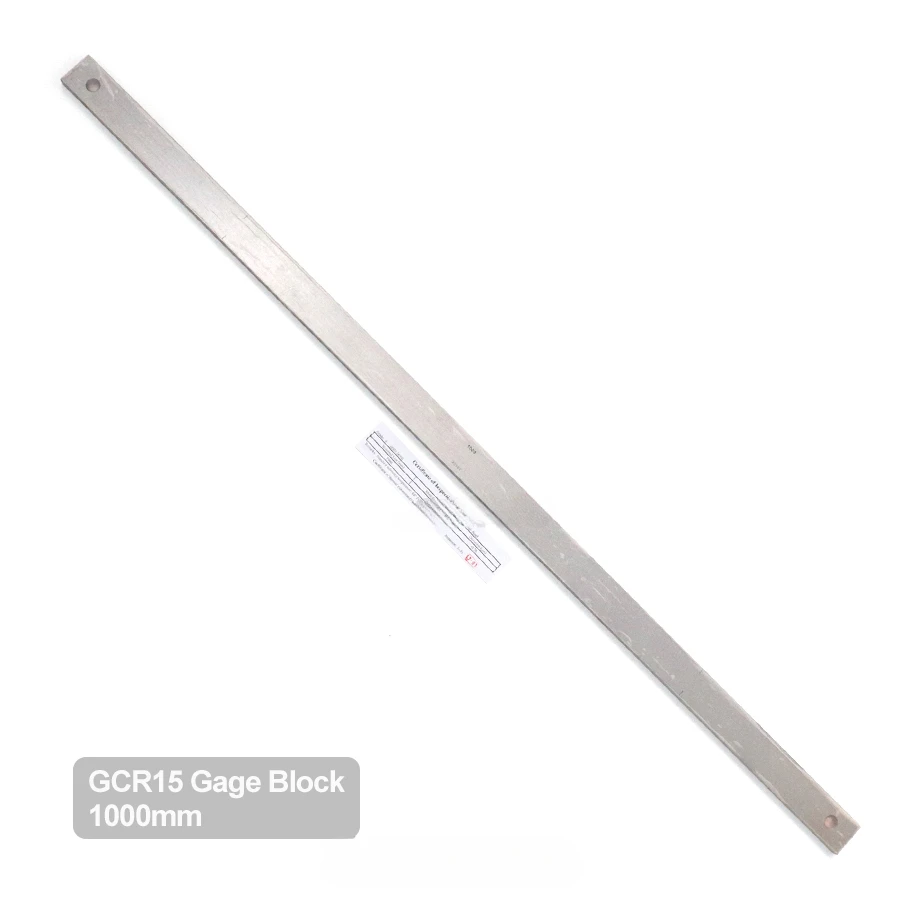 

CTSR1000 Grade 0 1000mm Steel Gage GCr15 Steel Measure Block Gauge Block for Calibrating Vernier Caliper