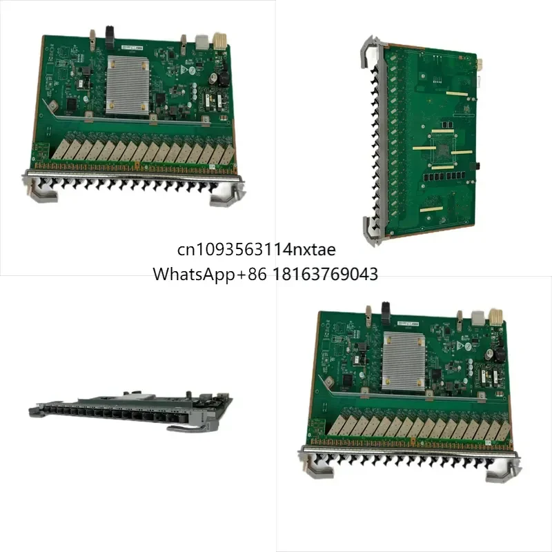 2026 Hot! HW GPHF C+ 16-Port GPON OLT Interface Board with POE TCP GPRS Network Support-New Business Board
