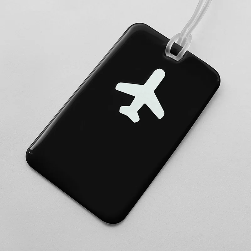 Fashion Travel Business Luggage Tag Suitcase Address Label Luggage Boarding Case Label Name ID Address Clip Travel Accessories view 5
