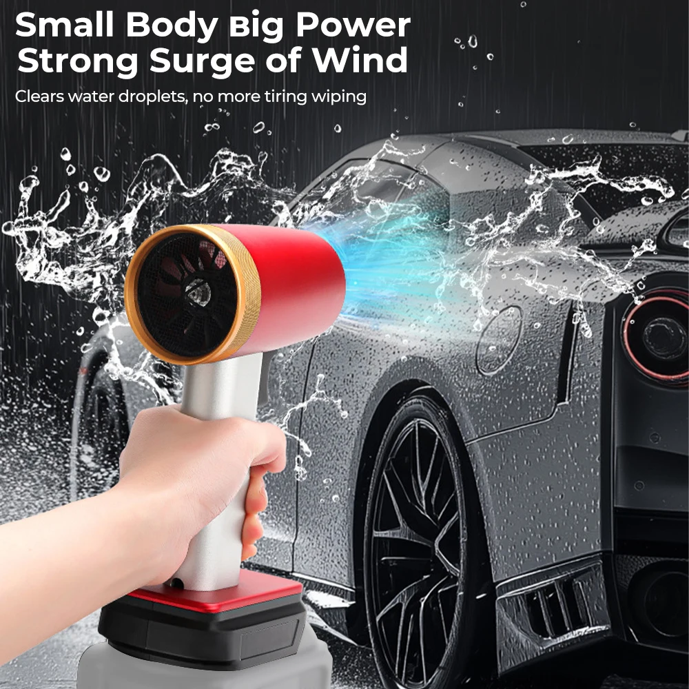 ventilador turbo Design ergonômico, confortável ao toque