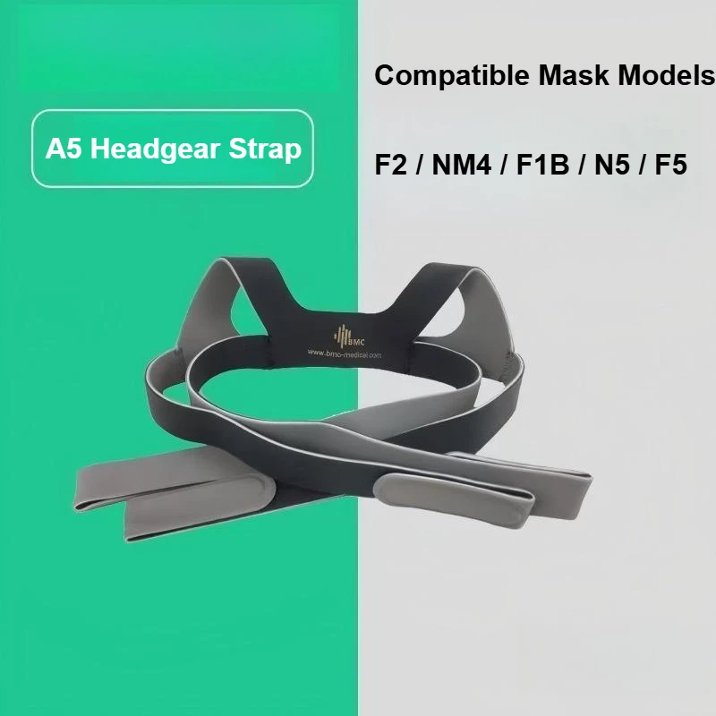 Universal CPAP Ventilator Tube Headband Buckle A5 Replacement Accessories Standard Fit Soft Durable Premium Quality Reliable
