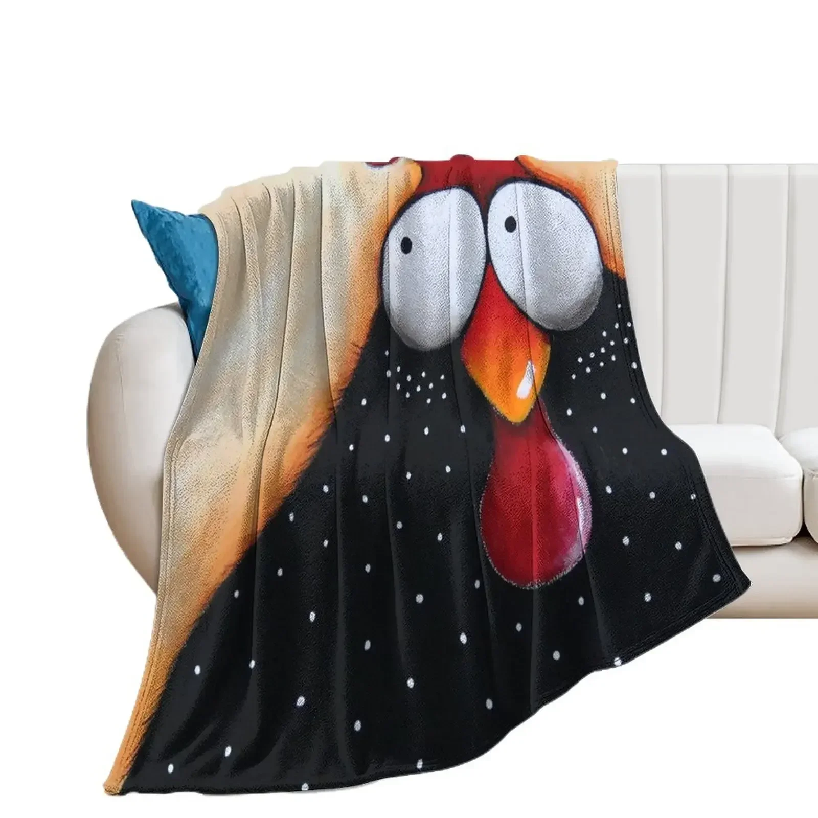 

Chicken soup Throw Blanket Decorative Beds Baby Stuffeds Blankets