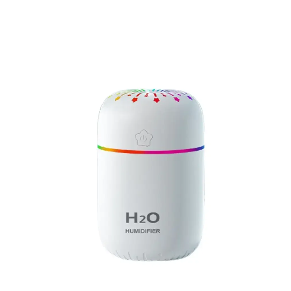 300ML Colorful Light Aromatherapy Humidifier - USB Home Car Smart Large Capacity