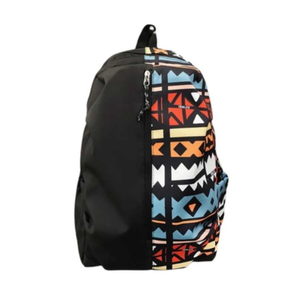 

Oxford Fabric Outdoor Travel Bag Multiple Pockets Zipper College Students Backpack Wear-resistant Breathable