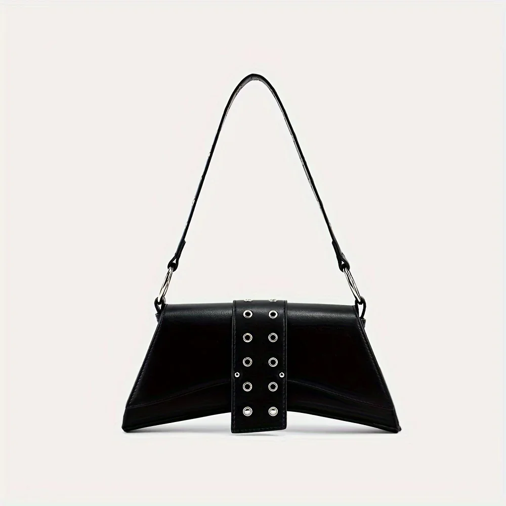 

Fashion Solid Color Armpit Bag, PU Leather Shoulder Bag, Women's Simple Casual Handbag & Purse