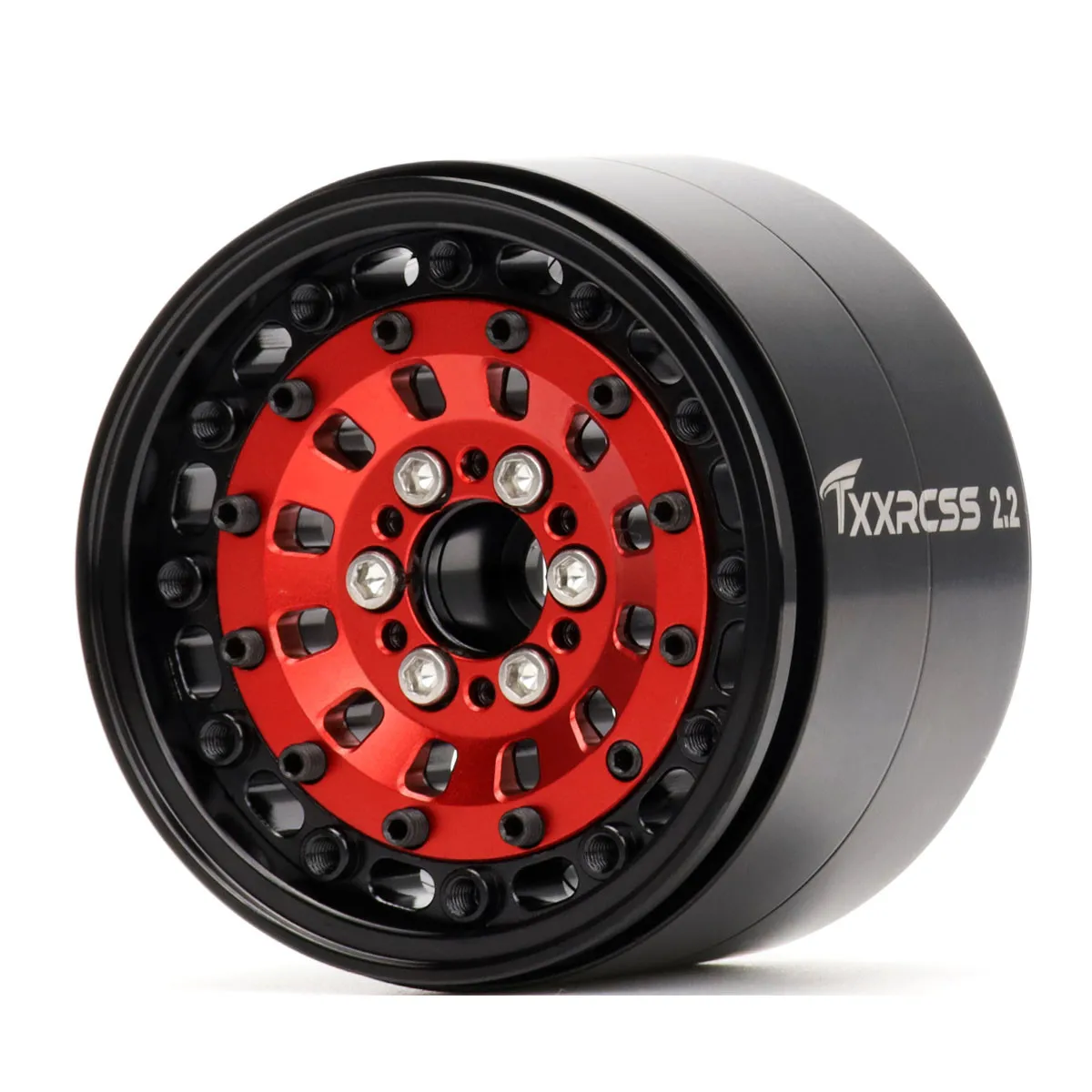 Cerchione Beadlock offset in alluminio pesante -4/14MM per auto RC da 2,2 pollici 1/10 TRX4 SCX10 90046 90047 TRX6 Yeti Wraith ecc