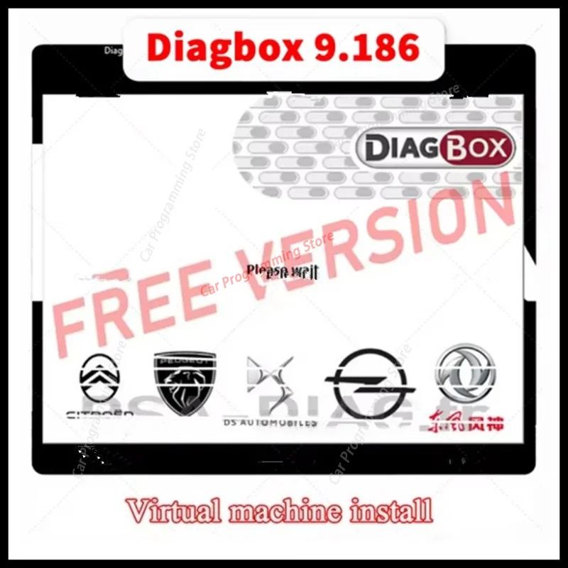 Diagbox V9.186 V9.129 V9.96 V9.68Full Update For Lexia3 PP2000 Lexia-3 Diagbox 9.91 For Citroen/Peogeot Diagnostic Tool To 2024