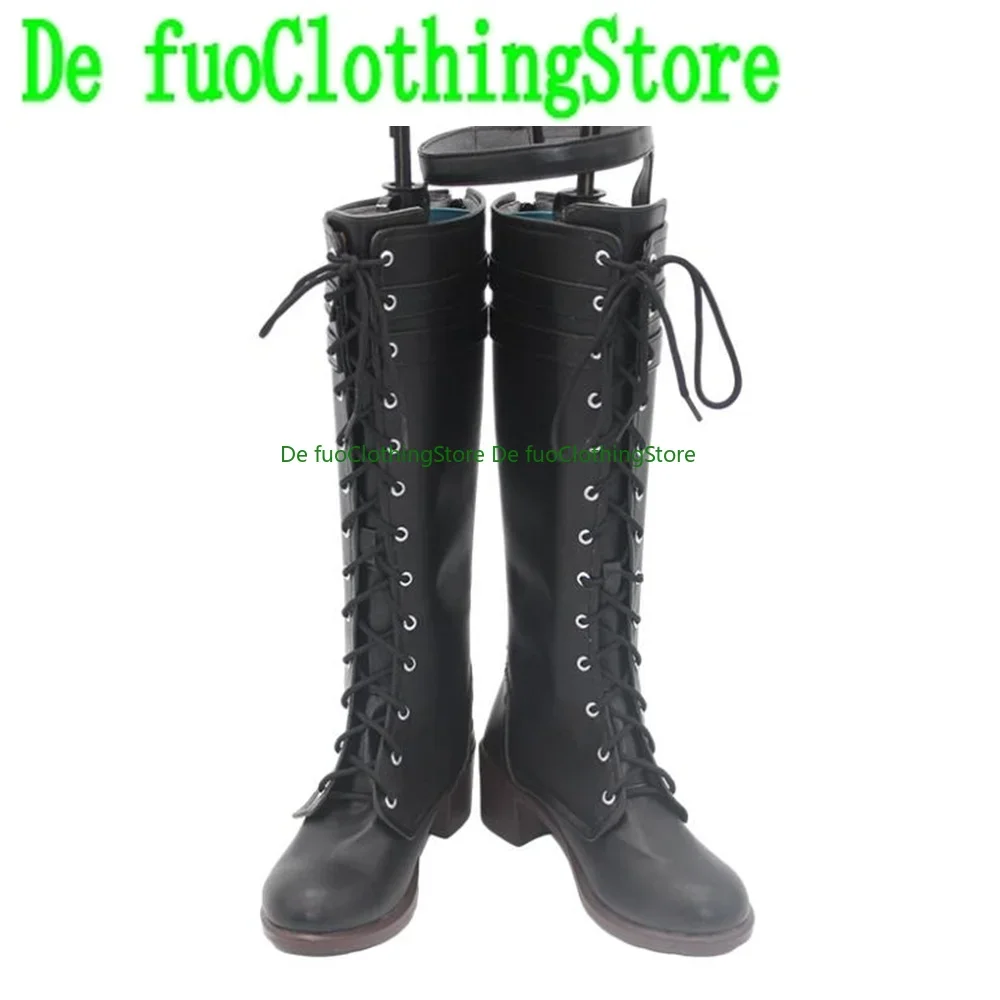 

Lyney Genshin Impact Cosplay Shoes Boots Game Anime Halloween Christmas DefuoClothing Shoes Store