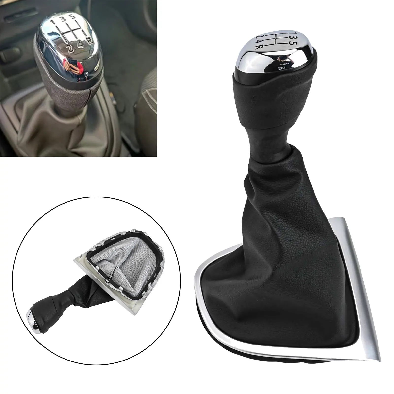 Car Interior Upgrade Shift Knob Car Modification 2012-2019 Compatibility DIY Installation Assistance For Renault