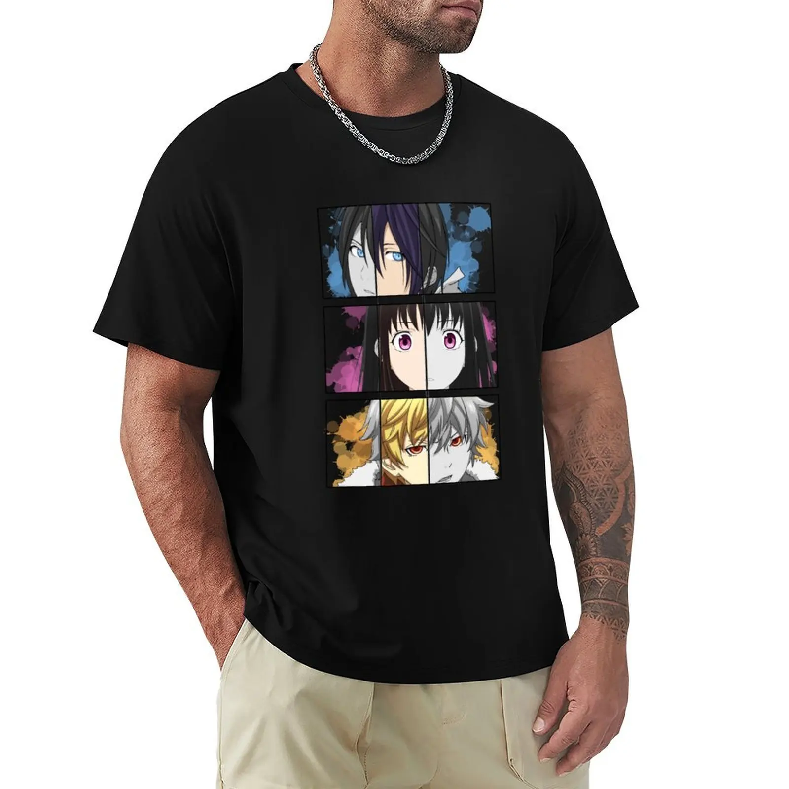 

noragami T-Shirt anime vintage t shirts vintage clothes slim fit t shirts for men