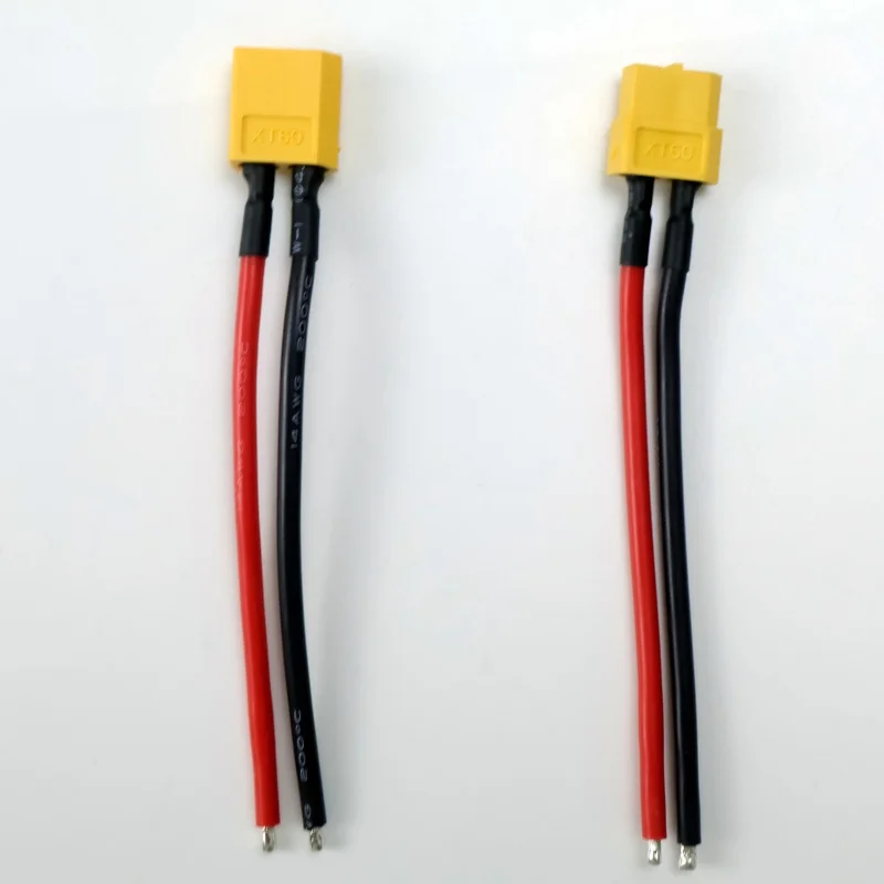 4 قطعة/9 قطعة XT60 ذكر/أنثى التوصيل موصل البطارية 14AWG 10 سنتيمتر مع أسلاك السيليكون المرنة RC بطارية ليثيوم أجزاء المحرك DIY بها بنفسك