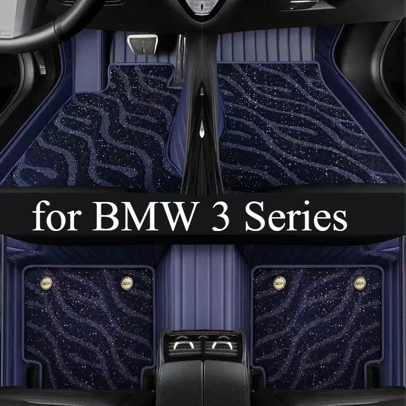 

Custom Car Floor Mats for BMW 3 Series E36 1990-2000-2013 E46 E90 E92 Coupe E93 Interior Accessories Auto leather Trunk cushion