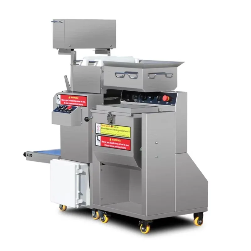 Small Noodle Making Press Machine Built-In 15KG Flour Mixer Flat and Round Noodle Making and Cutting Machine