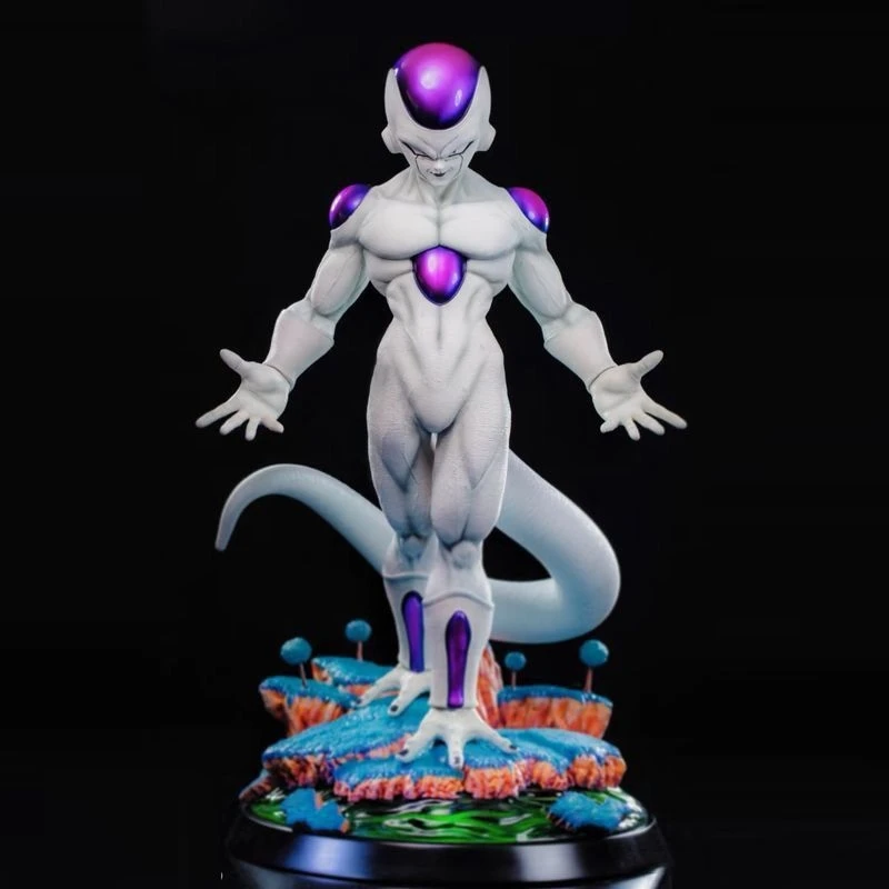 En Stock YS, la cuarta forma del villano Frisa Dragon Ball anime periférico de escritorio GK figura modelo ornamento juguete para regalo Super Saiyan 3, Goku SSJ3, PasatiempoCartoon Anime, Figurina