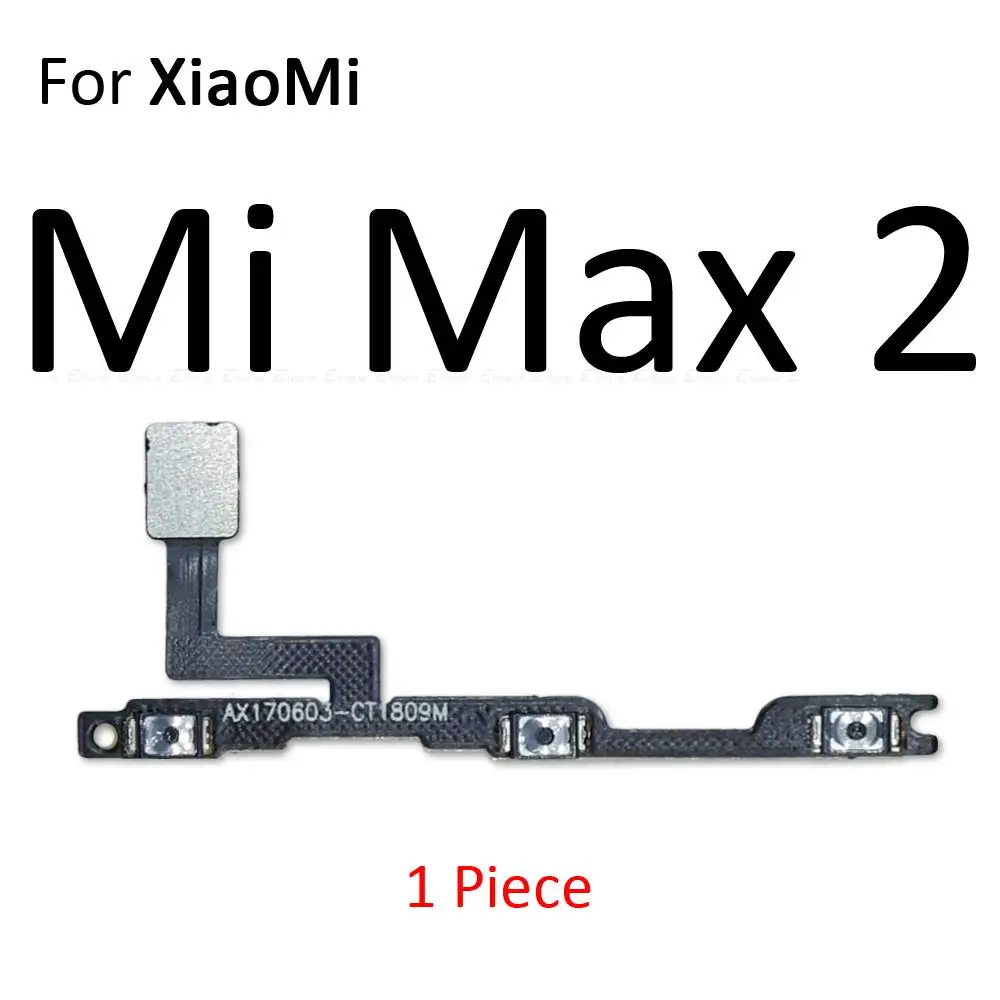 التبديل موصل على زر إيقاف حجم زر الكابلات المرنة ل XiaoMi Mi 5 5C 5S Plus 4 4C 4i 4S Mix 4 3 2S Max 3 2