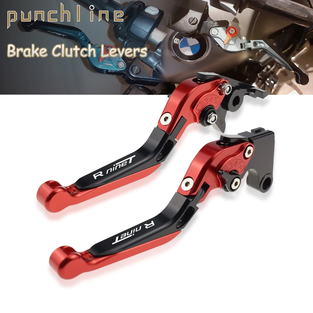 

Fit R NINE T SCRAMBLER URBAN G/S 2017-2023 Clutch Handles For R NINET RACER RNINE T PURE RNINET Folding Extendable Brake Levers