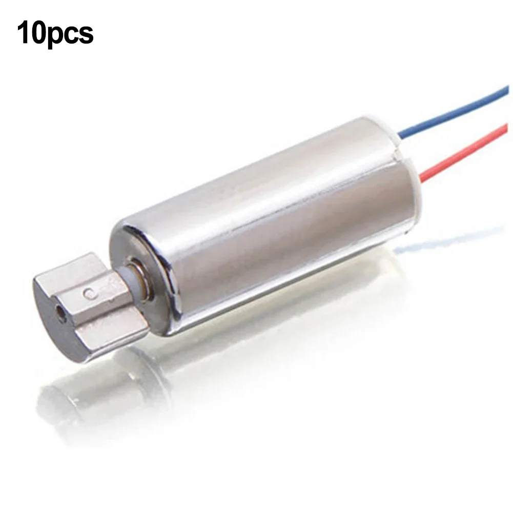 Premium Vibration Motor  10X DC 1 5V3V 8000RPM Coreless Cup Brush Motor Suitable for Crafts and Electronic Products