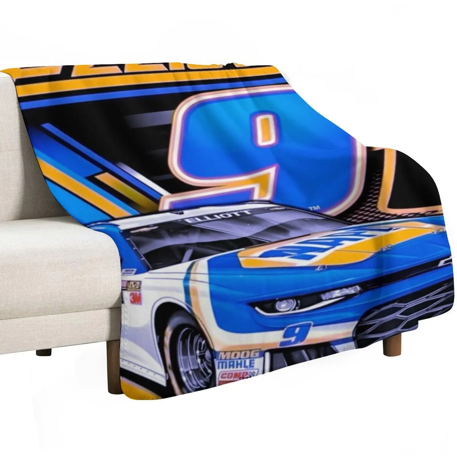 Chase elliott Throw Blanket Decorative Sofa bed plaid Personalized Gift anime Designers Winter beds Blankets