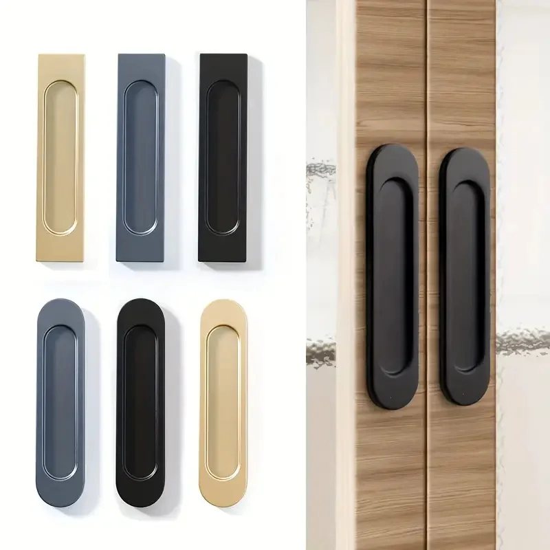 

Self-Adhesive Sliding Door Handles Barn Door Pulls Shower Glass Door Handle Stick On Pocket Door Push-Pull Handle Peel And Stick