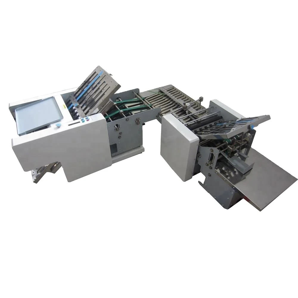Automatic Digital Paper Folder Machine A3 Fan Fold Paper  Folding Machine