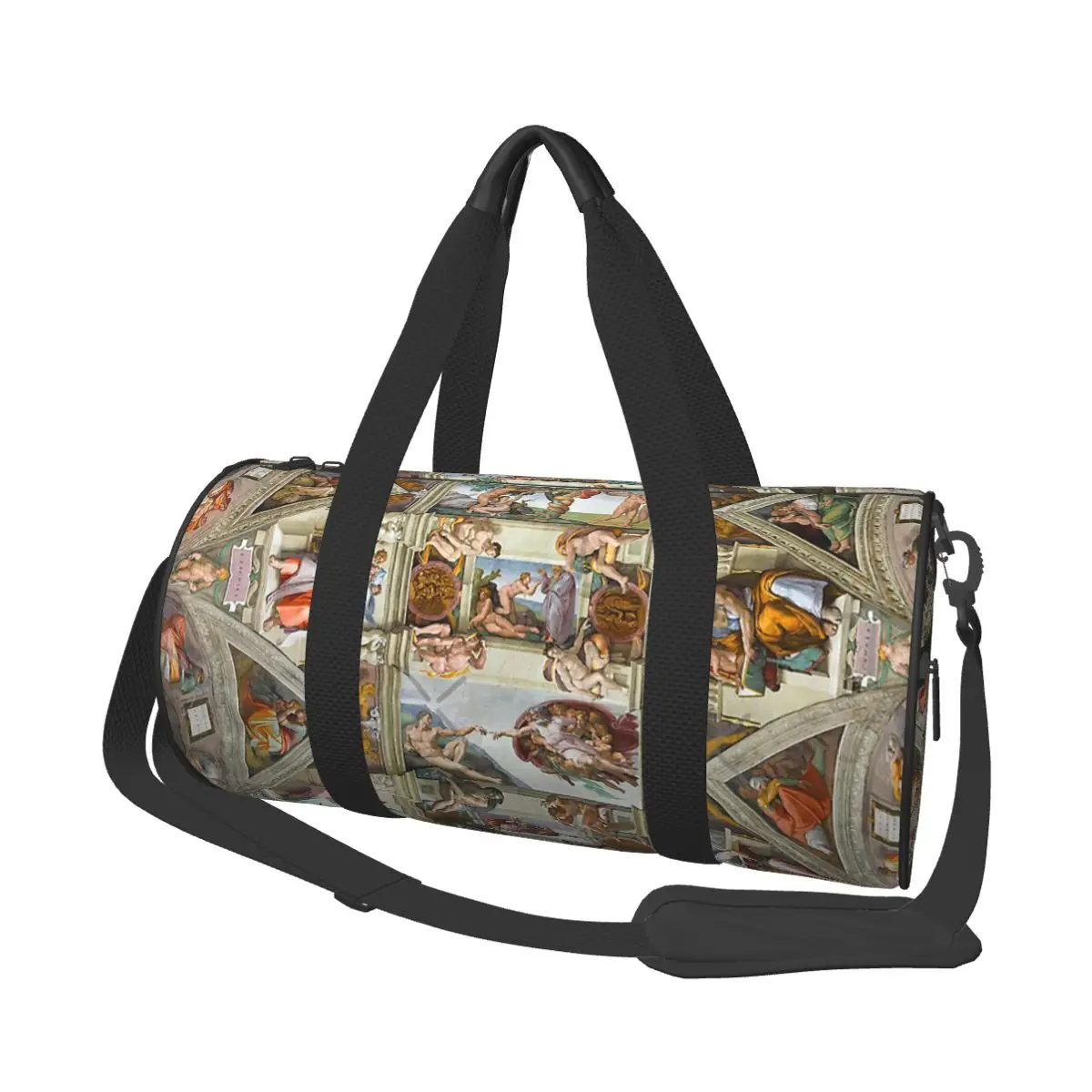 Michelangelo - The Sistine Chapel Large Duffle Gym Bag Multi-Functional Duffle Travel Bags Handbags Fitness bag