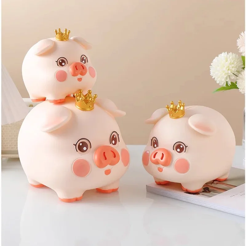 

Pig Secret Money Boxes Family Small Children Lucky Gift Cute Euro Coin Piggy Bank Saving Mystery Original Hucha Room Decoration