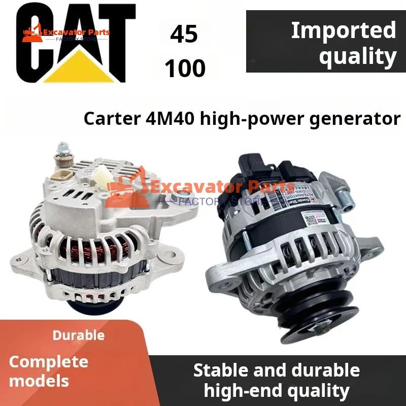 For Caterpillar CAT 305.5 306C 307C 307D 308C High power mitsu-bishi 4M40 Generator Excavator Parts