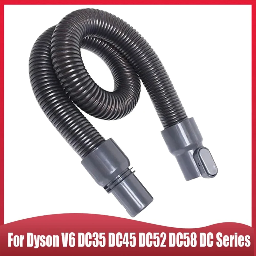 Para dyson v6 dc35 dc45 dc52 dc58 dc série aspirador de pó tubo de mangueira de extensão flexível, substituição de encaixe de tubulação telescópica