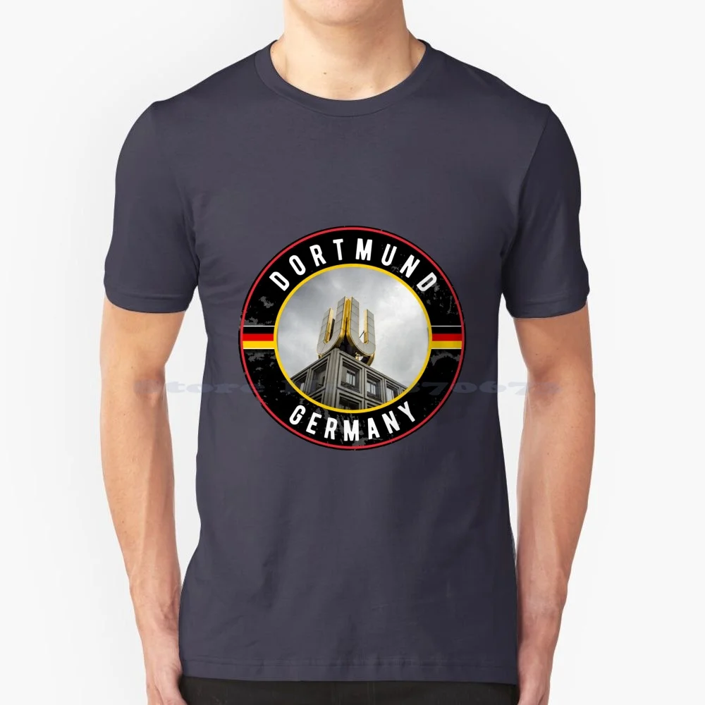 Dortmund , Dortmund Germany , City Of Dortmund T Shirt 100% Cotton Tee Dortmund Germany Deutsch Germany Flag Germany Color Flag