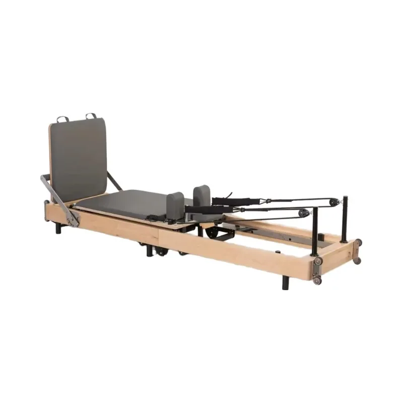 

YTYIN Home Use Fitness Portable Oak Wood Bed Machines Equipment Foldable Pilates Reformer