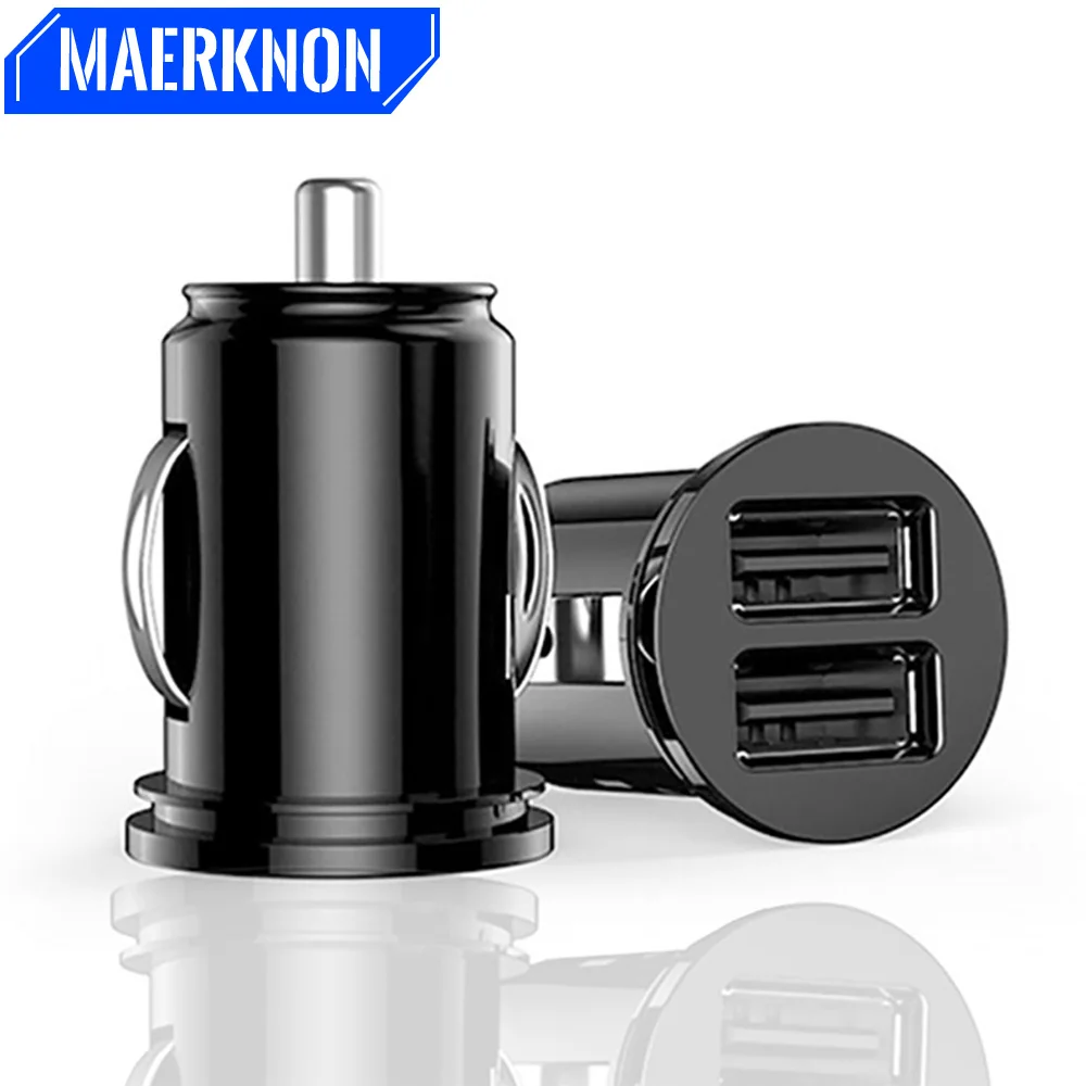 

Dual USB Car Charger For Samsung S10 S9 USB Chargers For iPhone 11 Pro XR XS Max X 7 8 Plus Fast Charging Mobile Phone Chargers