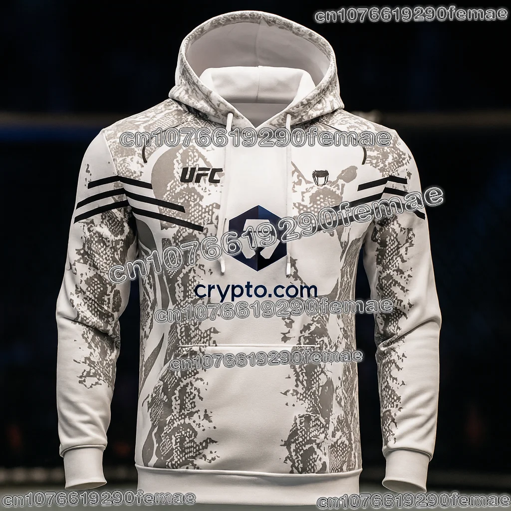 UFC طويلة الأكمام هوديي الرجال التدريب البلوز الملاكمة MMA القتال الأعلى ملابس رياضية كاجوال ملابس يومية ربيع الخريف الشتاء