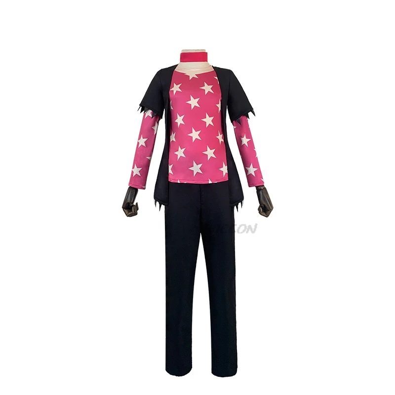 Helluva chefe octavia cosplay anime hasbin cos mulher homem traje hotel natal festa de halloween jogar terno cosplay estrela uniforme