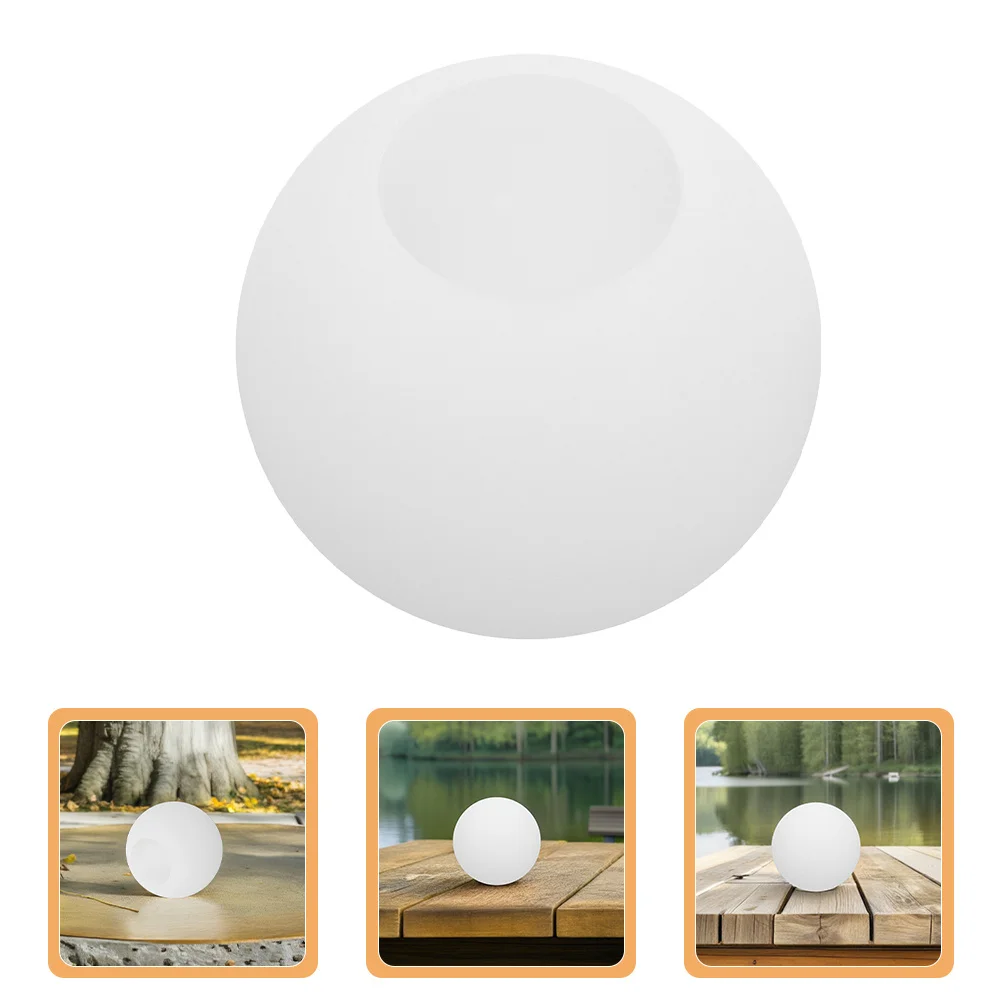 

Ball Lampshade Globe Shade Replacement Opal Sphere Lamp Cover 2.55inch Fitter 7Inch Diameter Pendant Light Fixture Light Fixture