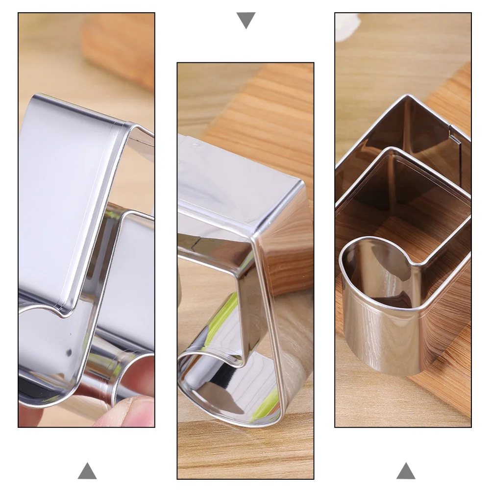 

10Pcs Music Note Cookie Cutter Stainless Steel Baking Tool Ecofriendly Nonstick Rustproof for Fondant Cake Chocolate