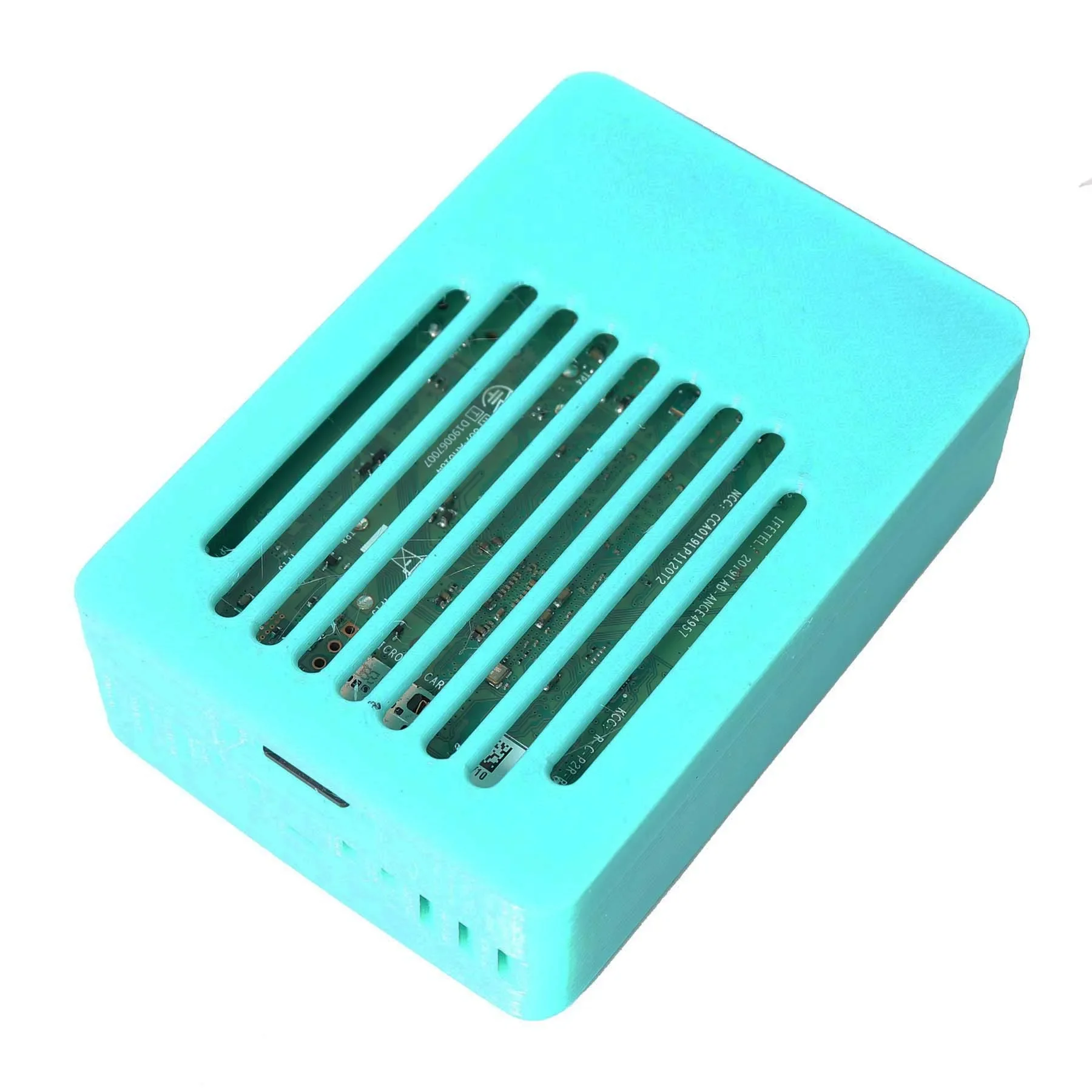 Blurolls PETG 3d printed Raspberry Pi4B Case Box With 4010 Cooling Fan Pi4 3d Printed Box