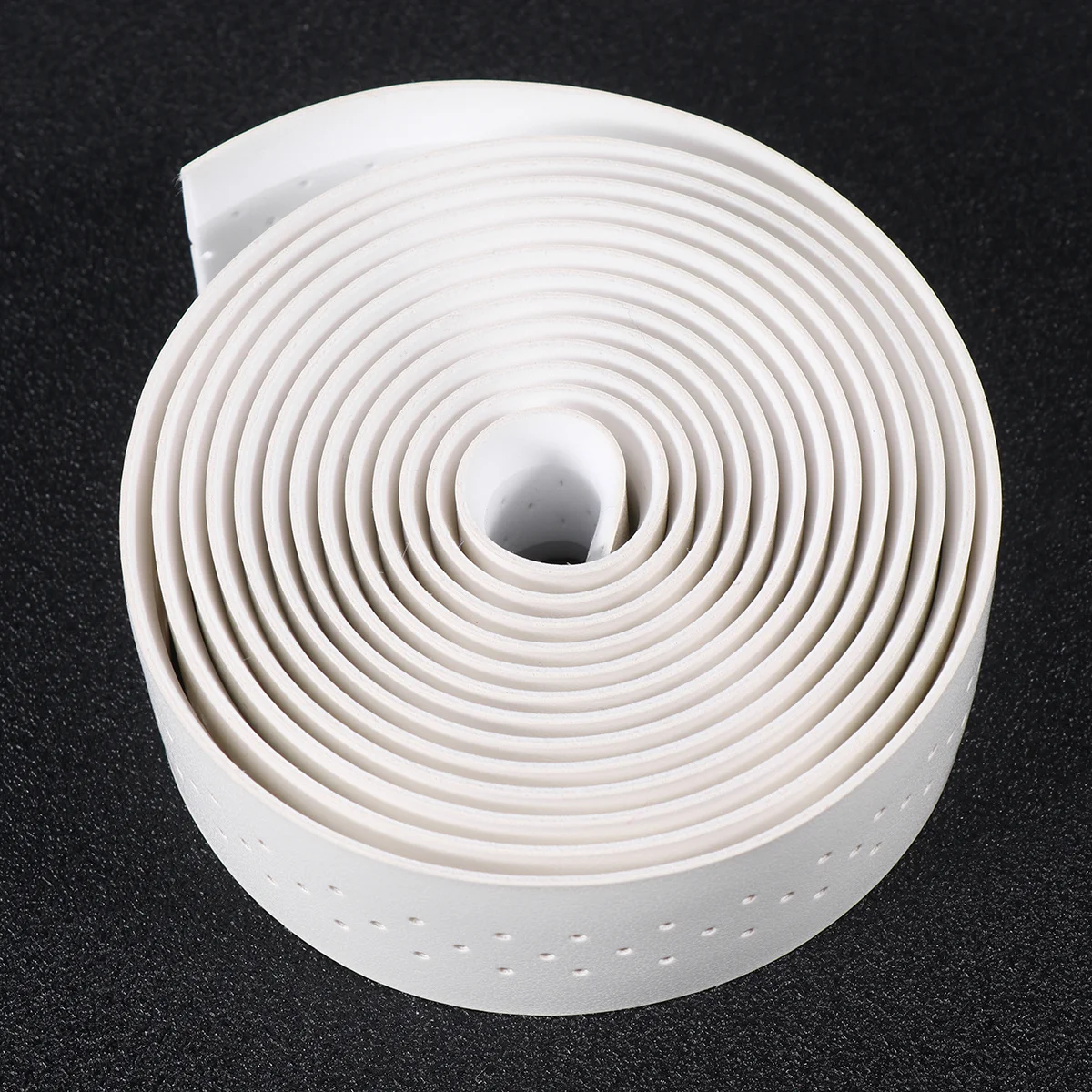 1 مجموعة 1 مجموعة بو مثقب المقود الشريط امتصاص الصدمات عدم الانزلاق قبضة ل الطريق دراجة هوائية جبلية الدراجات الأبيض #2